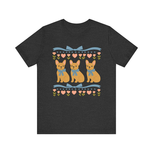 Fawn French Bulldog Grandma TShirt