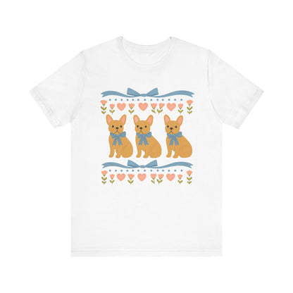 Fawn French Bulldog Grandma TShirt