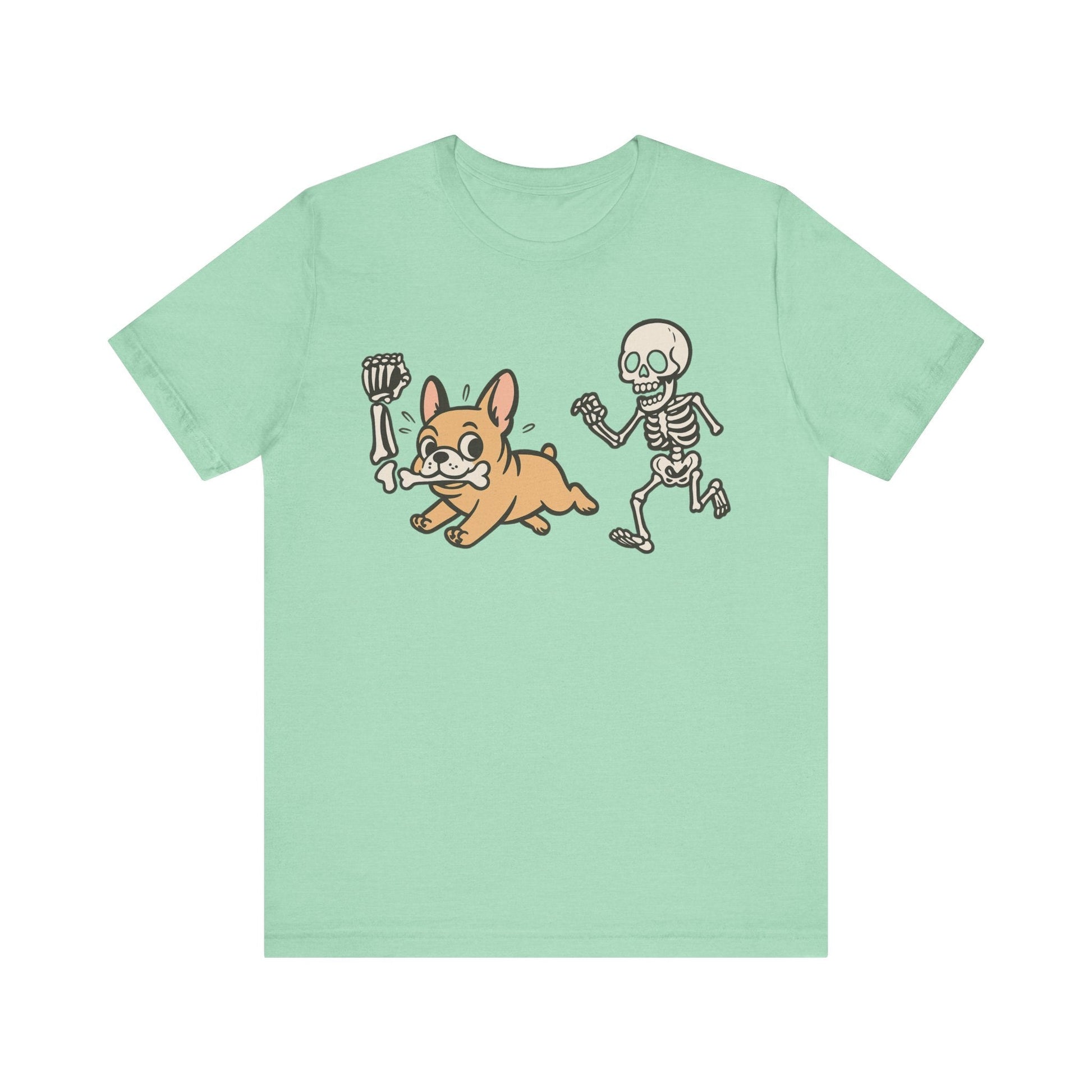 Printify T-Shirt Fawn French Bulldog Grave Robber TShirt