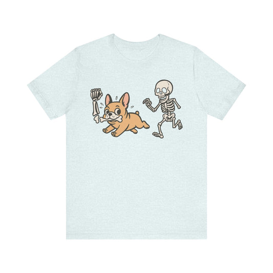 Printify T-Shirt Fawn French Bulldog Grave Robber TShirt