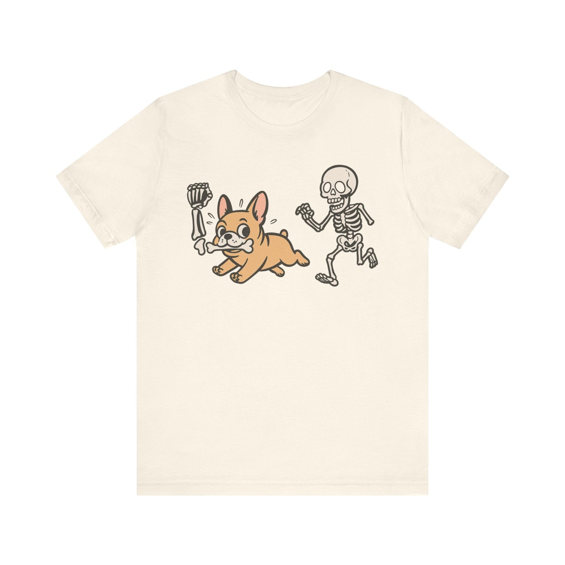Printify T-Shirt Fawn French Bulldog Grave Robber TShirt