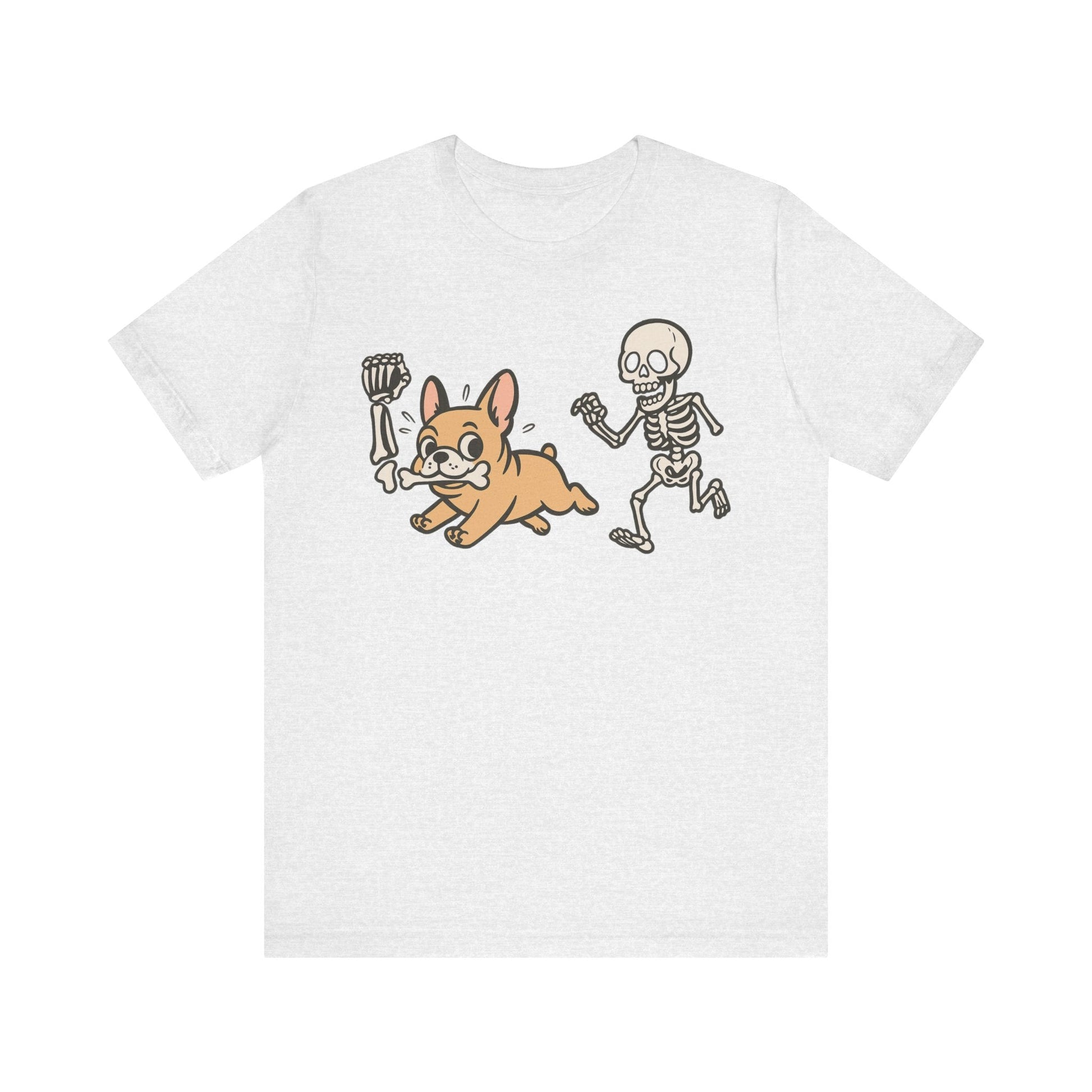 Printify T-Shirt Fawn French Bulldog Grave Robber TShirt