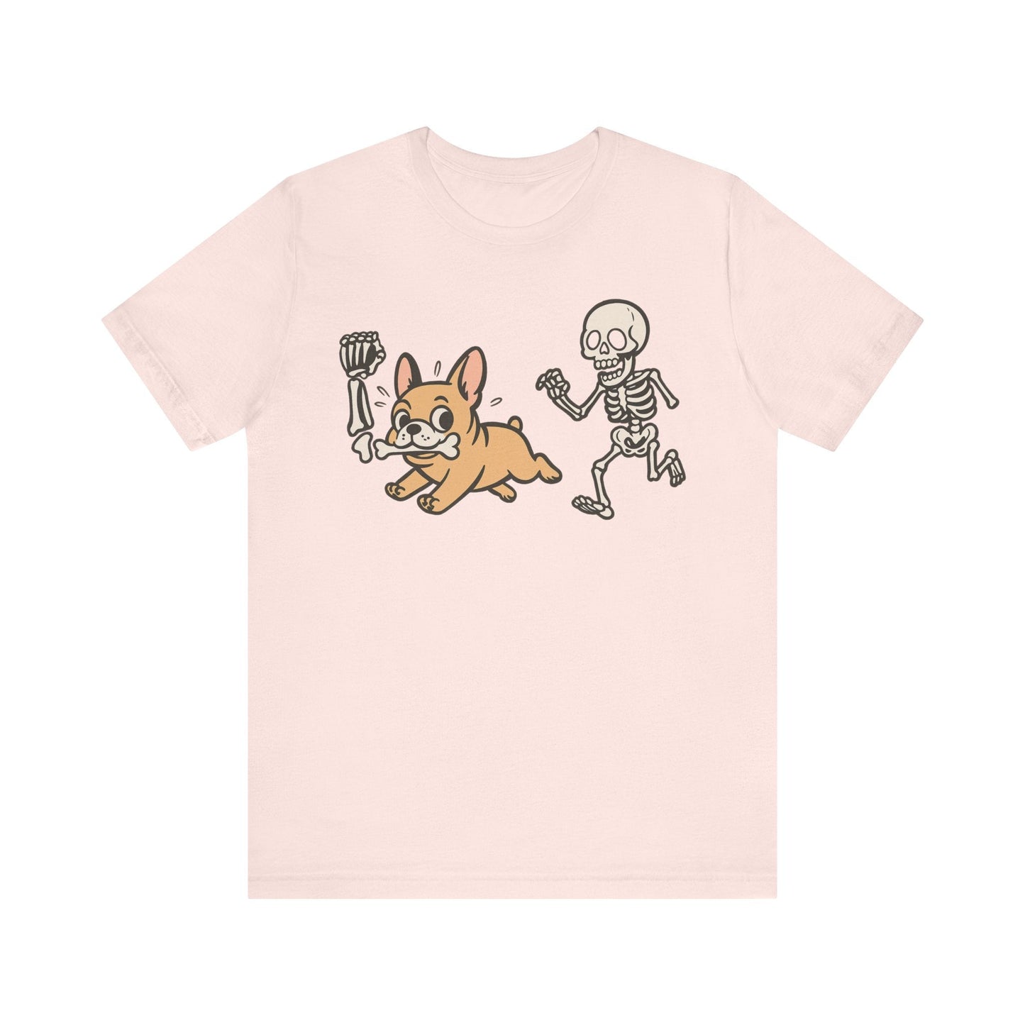 Printify T-Shirt Fawn French Bulldog Grave Robber TShirt