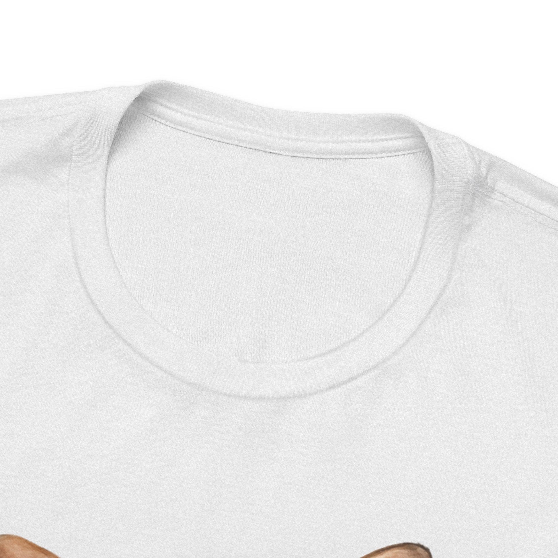 Printify T-Shirt Fawn French Bulldog Hang In There Tshirt