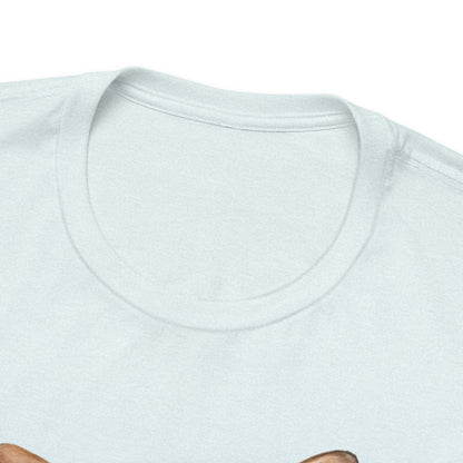 Printify T-Shirt Fawn French Bulldog Hang In There Tshirt