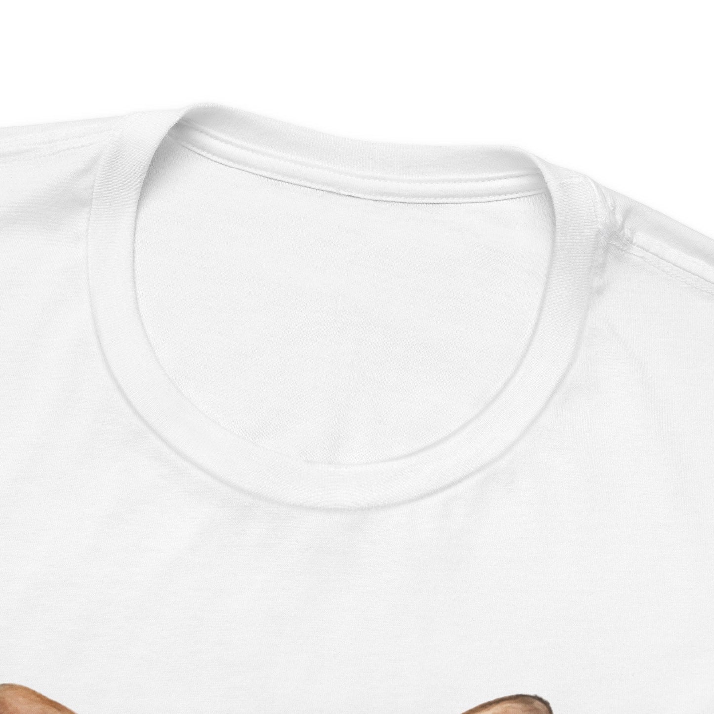 Printify T-Shirt Fawn French Bulldog Hang In There Tshirt