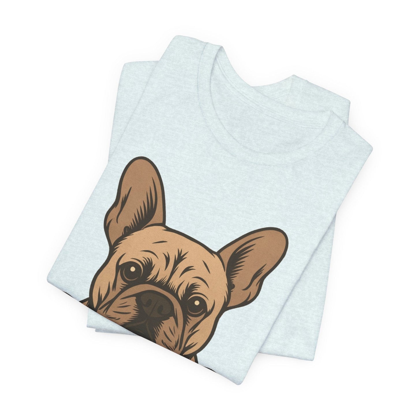 Printify T-Shirt Fawn French Bulldog My Therapist TShirt