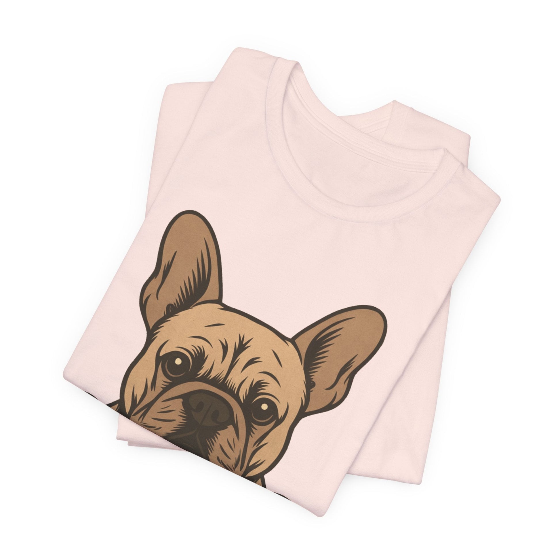 Printify T-Shirt Fawn French Bulldog My Therapist TShirt