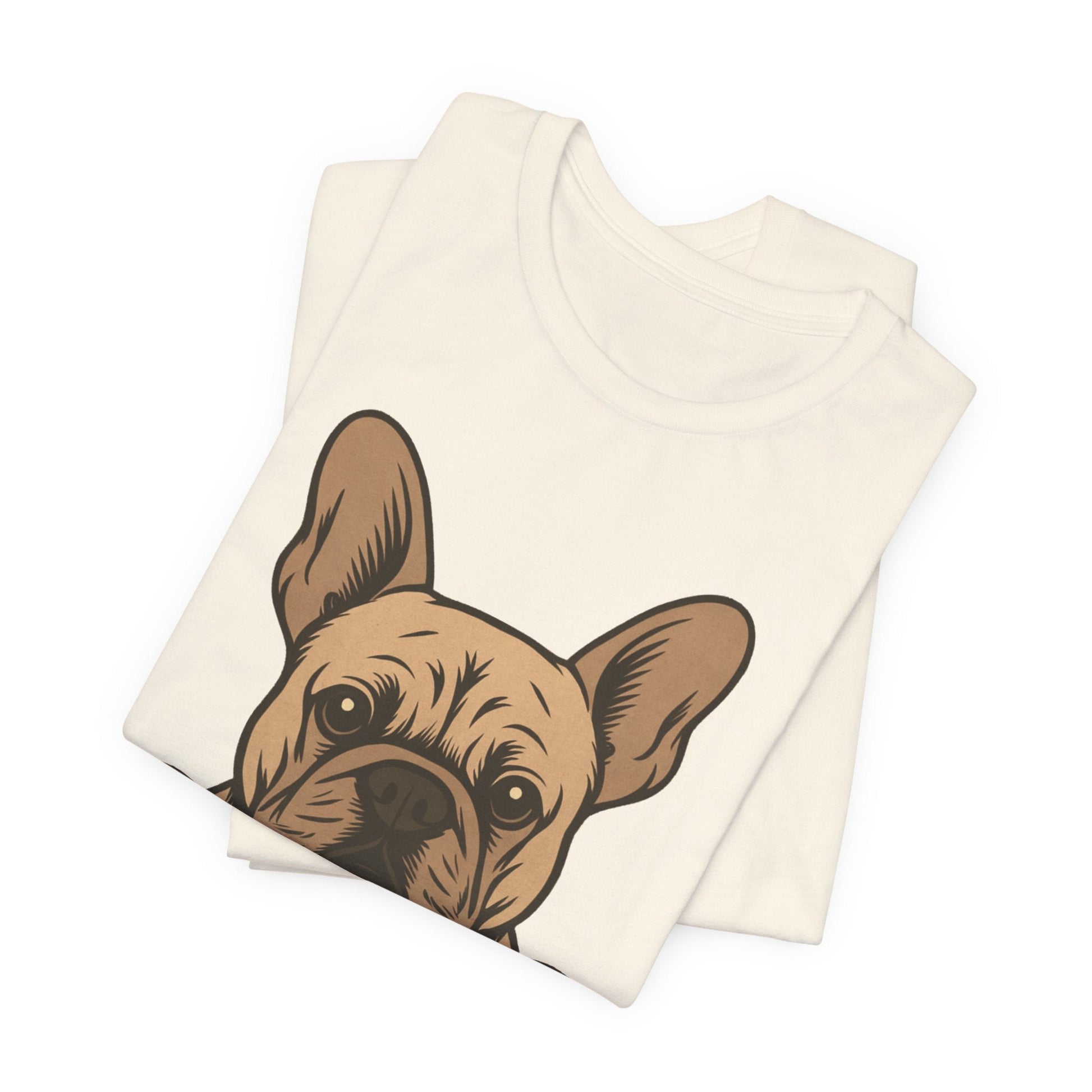 Printify T-Shirt Fawn French Bulldog My Therapist TShirt