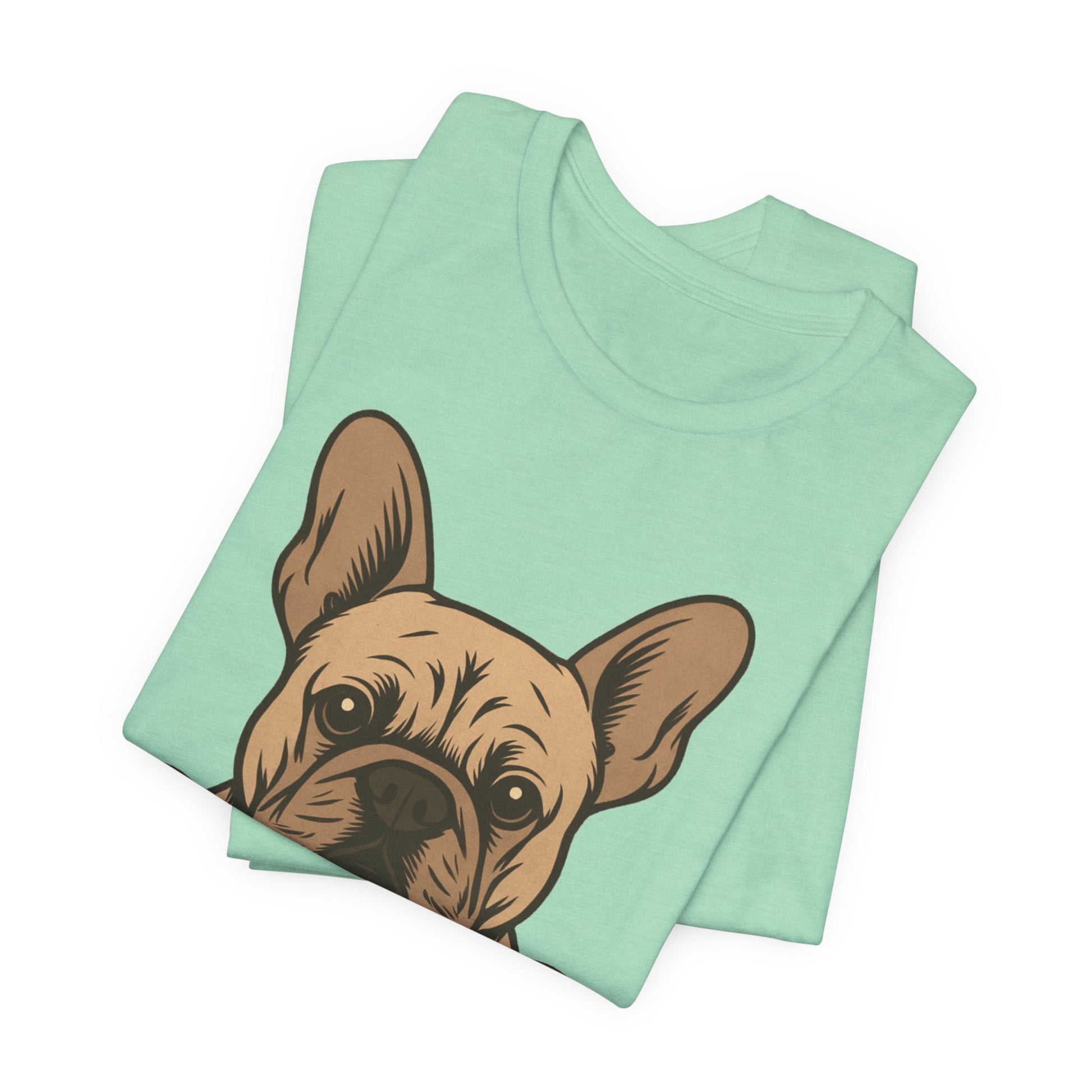 Printify T-Shirt Fawn French Bulldog My Therapist TShirt