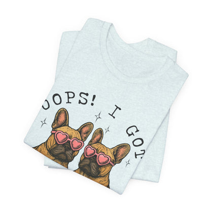 Fawn French Bulldog Oops TShirt