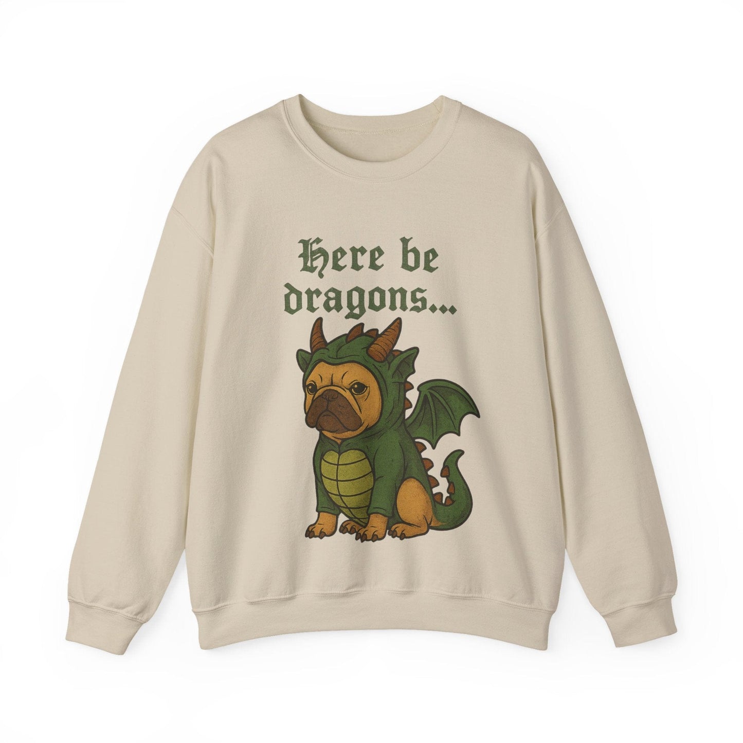 Fawn Frenchie Dragons Sweatshirt
