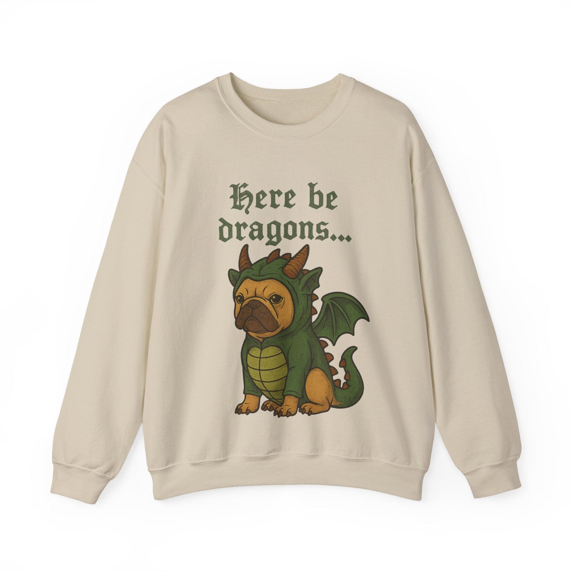 Fawn Frenchie Dragons Sweatshirt