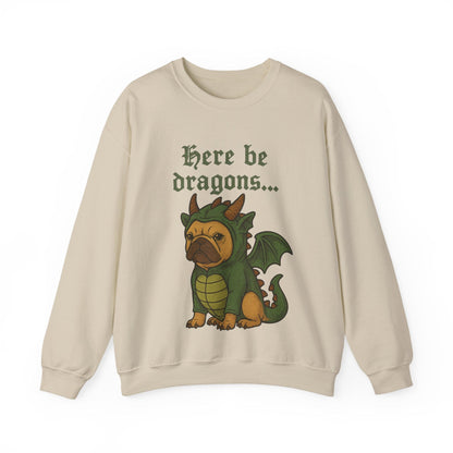 Fawn Frenchie Dragons Sweatshirt