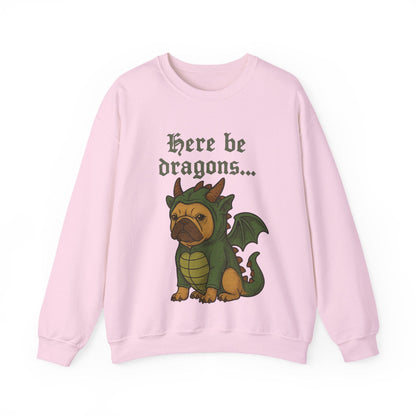 Fawn Frenchie Dragons Sweatshirt
