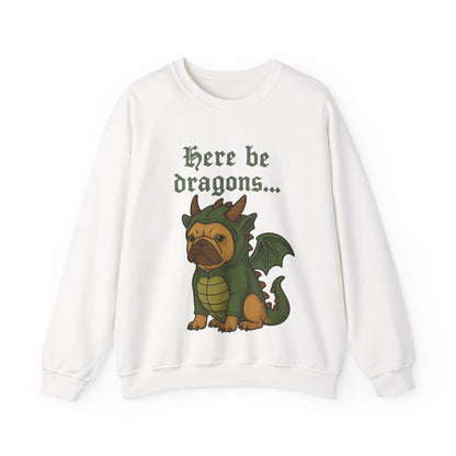 Fawn Frenchie Dragons Sweatshirt