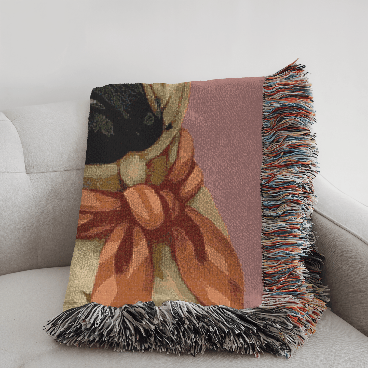 Fawn Frenchie Fabulous Woven Blanket
