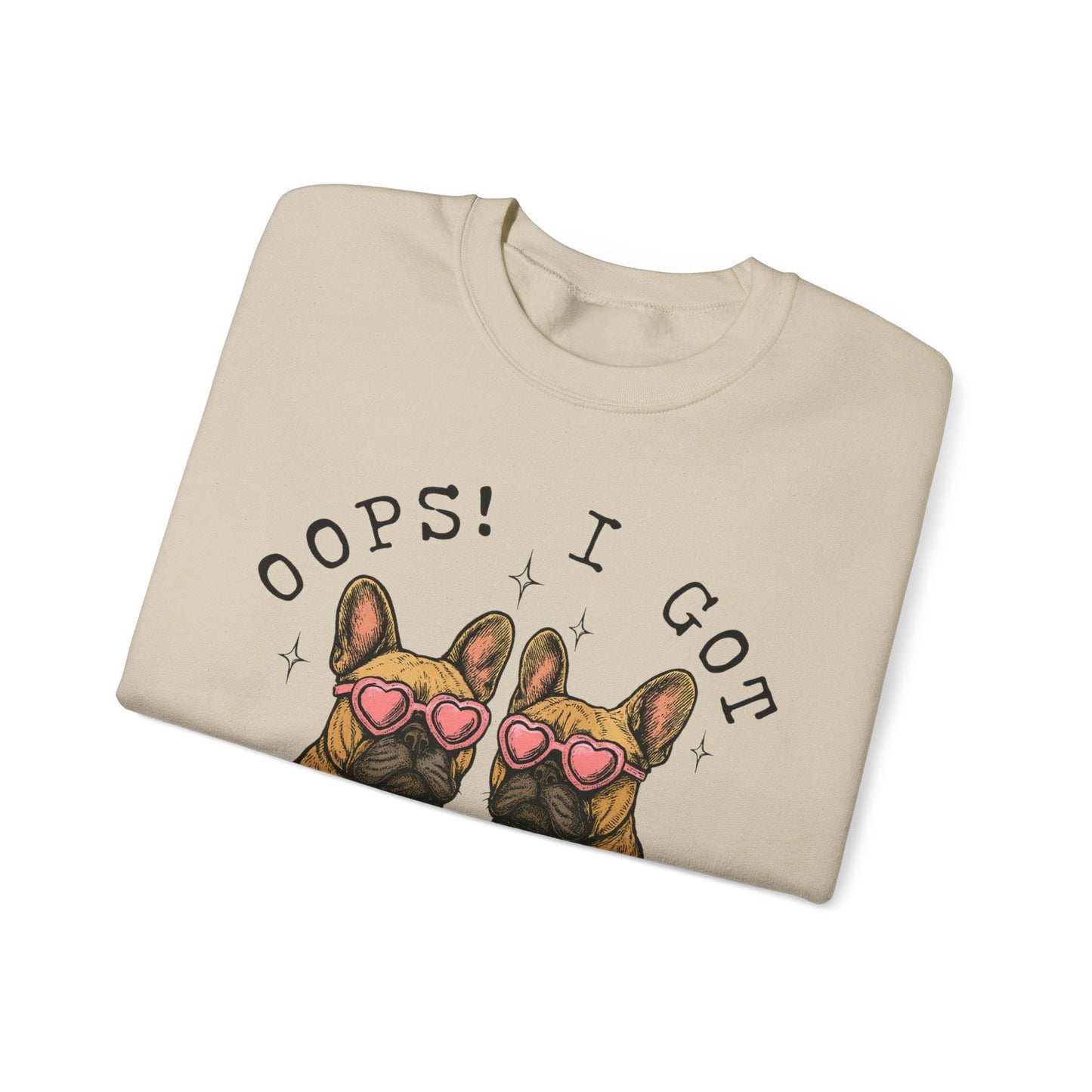 Fawn Frenchie Oops Sweatshirt