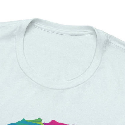 Fawn Frenchie Retro Neon Tshirt