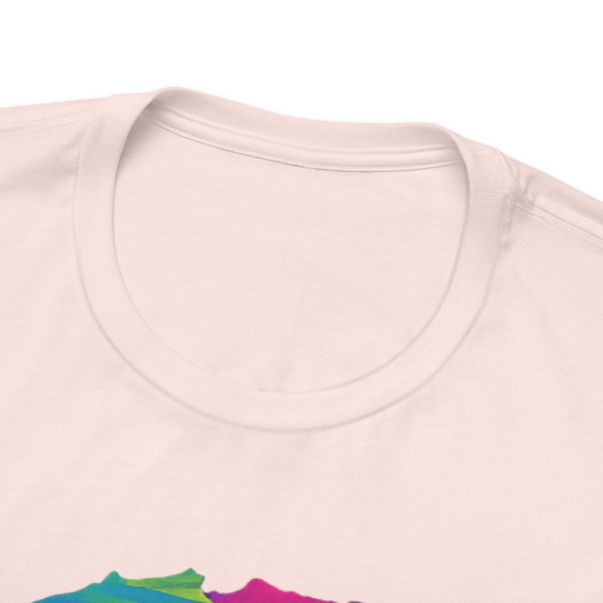 Fawn Frenchie Retro Neon Tshirt