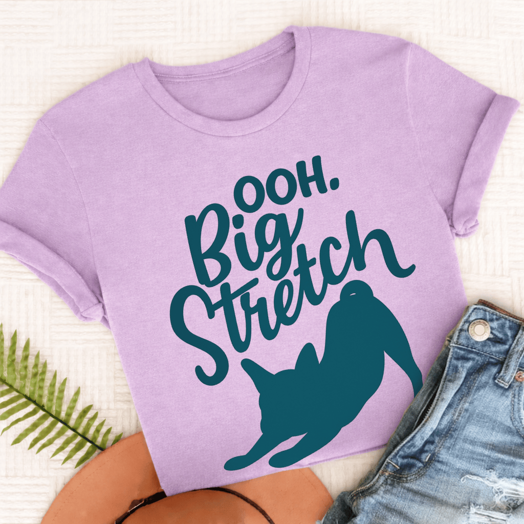 French Bulldog Big Stretch Unisex TShirt Orchid