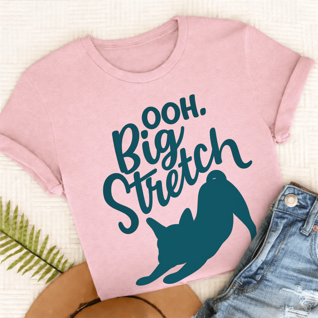 French Bulldog Big Stretch Unisex TShirt Blossom