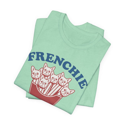 Printify T-Shirt French Bulldog Frenchie Fries TShirt