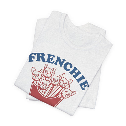 Printify T-Shirt French Bulldog Frenchie Fries TShirt
