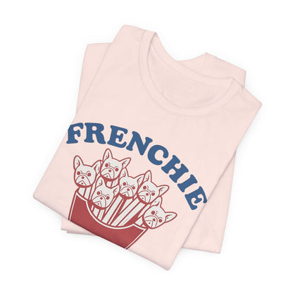 Printify T-Shirt French Bulldog Frenchie Fries TShirt