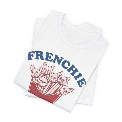 Printify T-Shirt French Bulldog Frenchie Fries TShirt