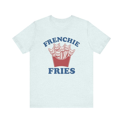 Printify T-Shirt French Bulldog Frenchie Fries TShirt
