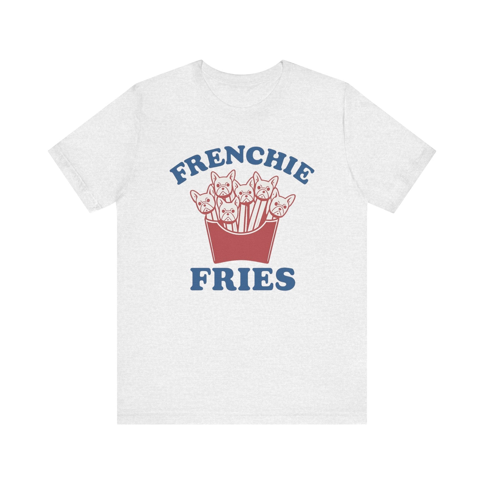 Printify T-Shirt French Bulldog Frenchie Fries TShirt