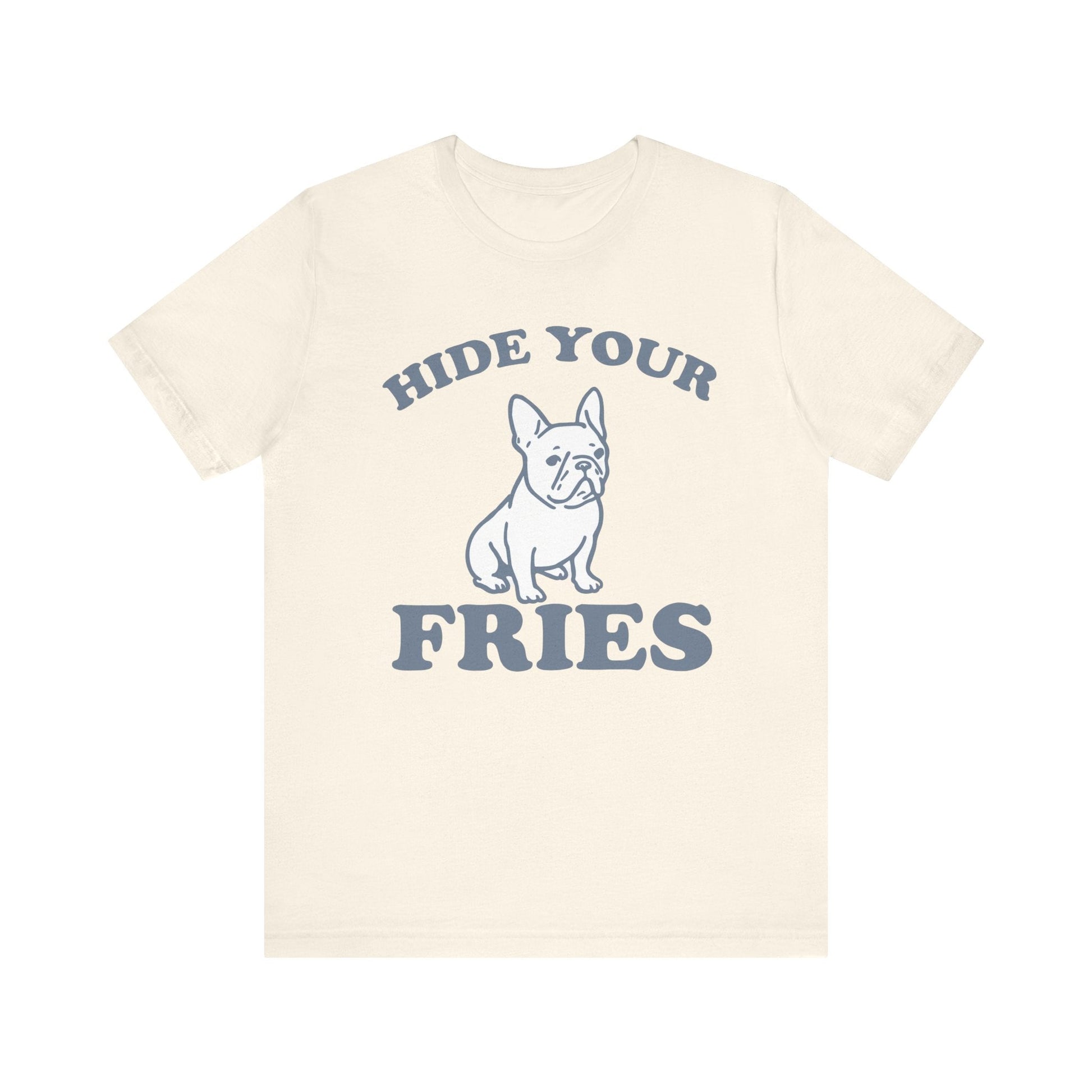 French Bulldog Fries TShirt