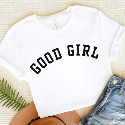 French Bulldog Good Girl Unisex TShirt White