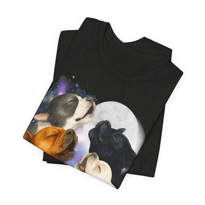 French Bulldog Howling TShirt