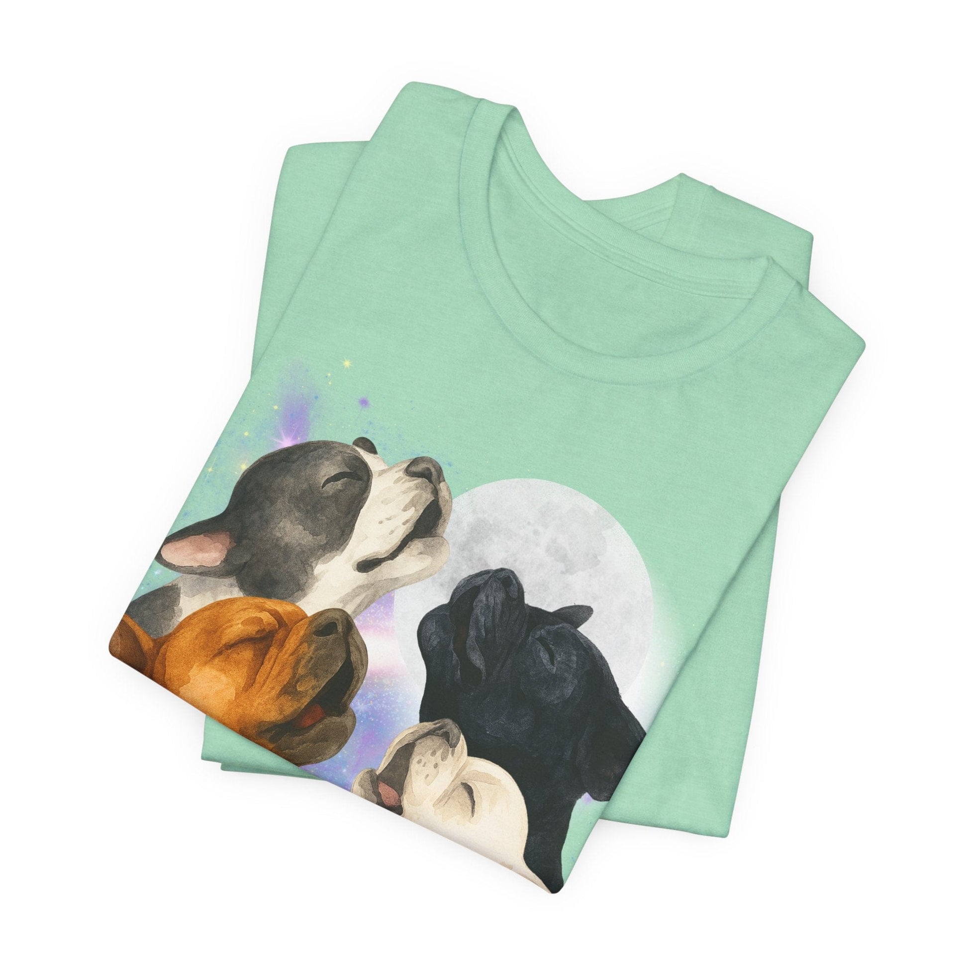 French Bulldog Howling TShirt