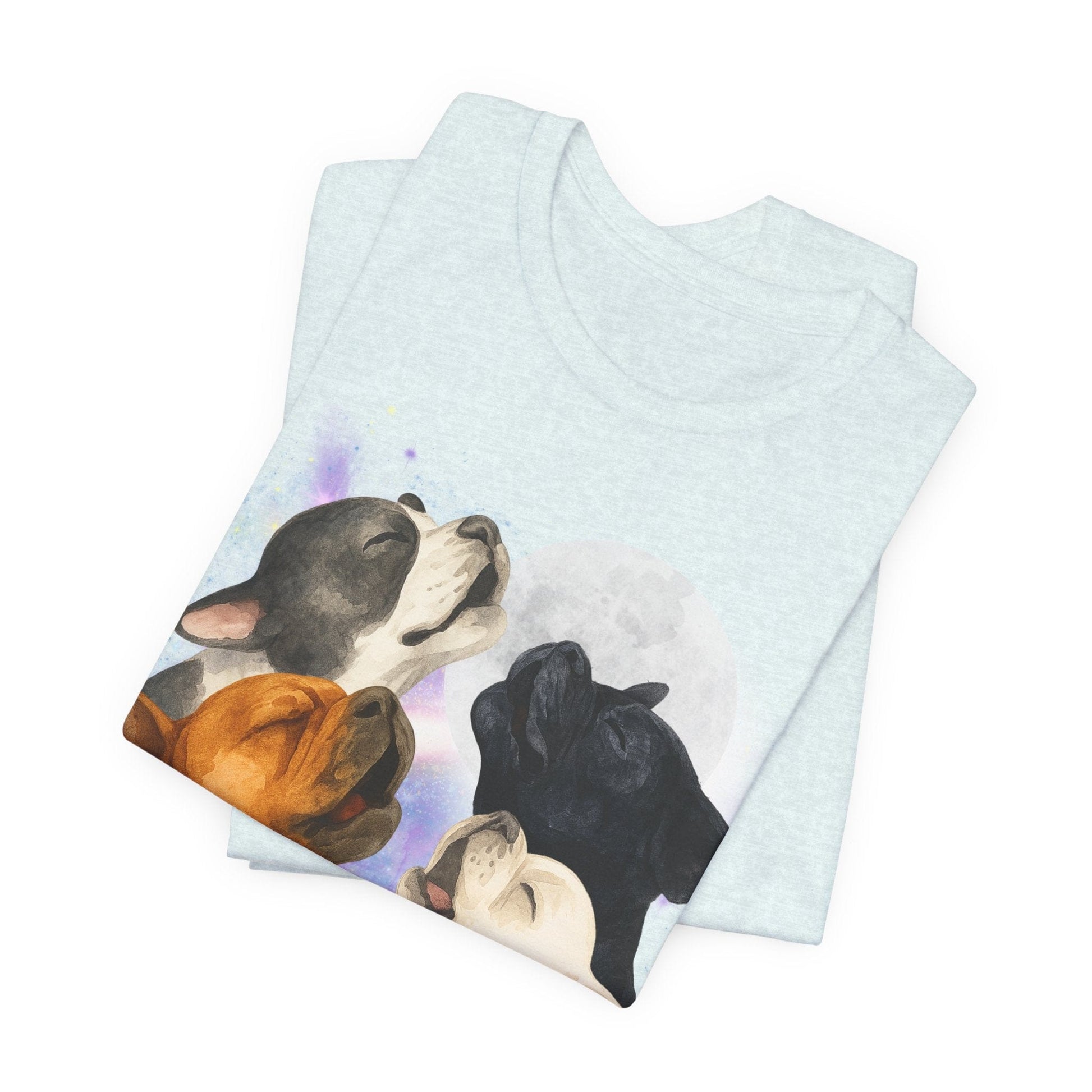 French Bulldog Howling TShirt