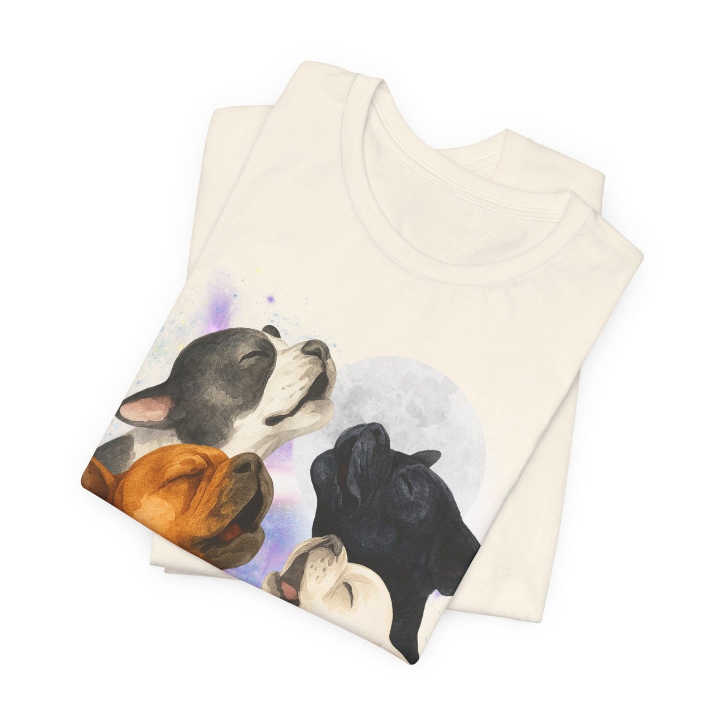 French Bulldog Howling TShirt