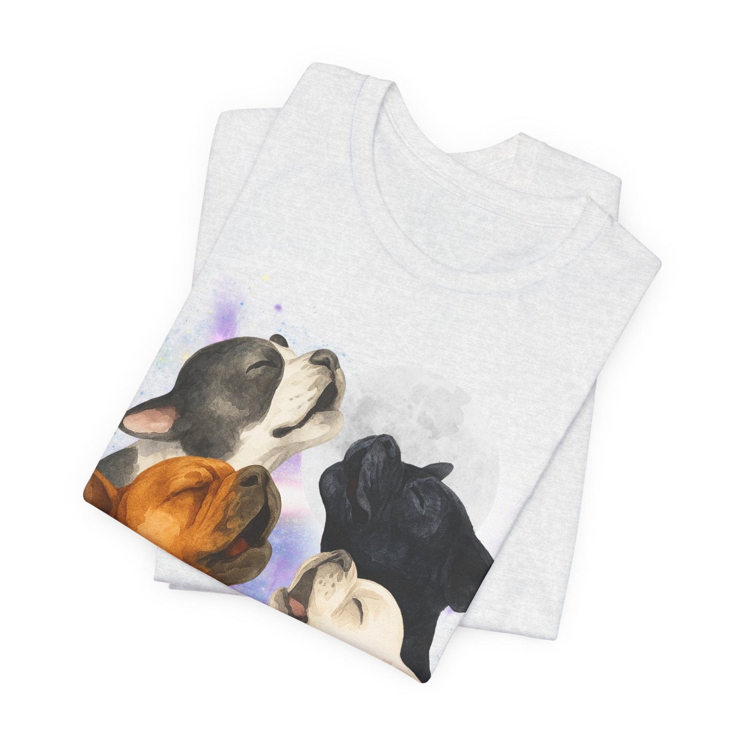 French Bulldog Howling TShirt