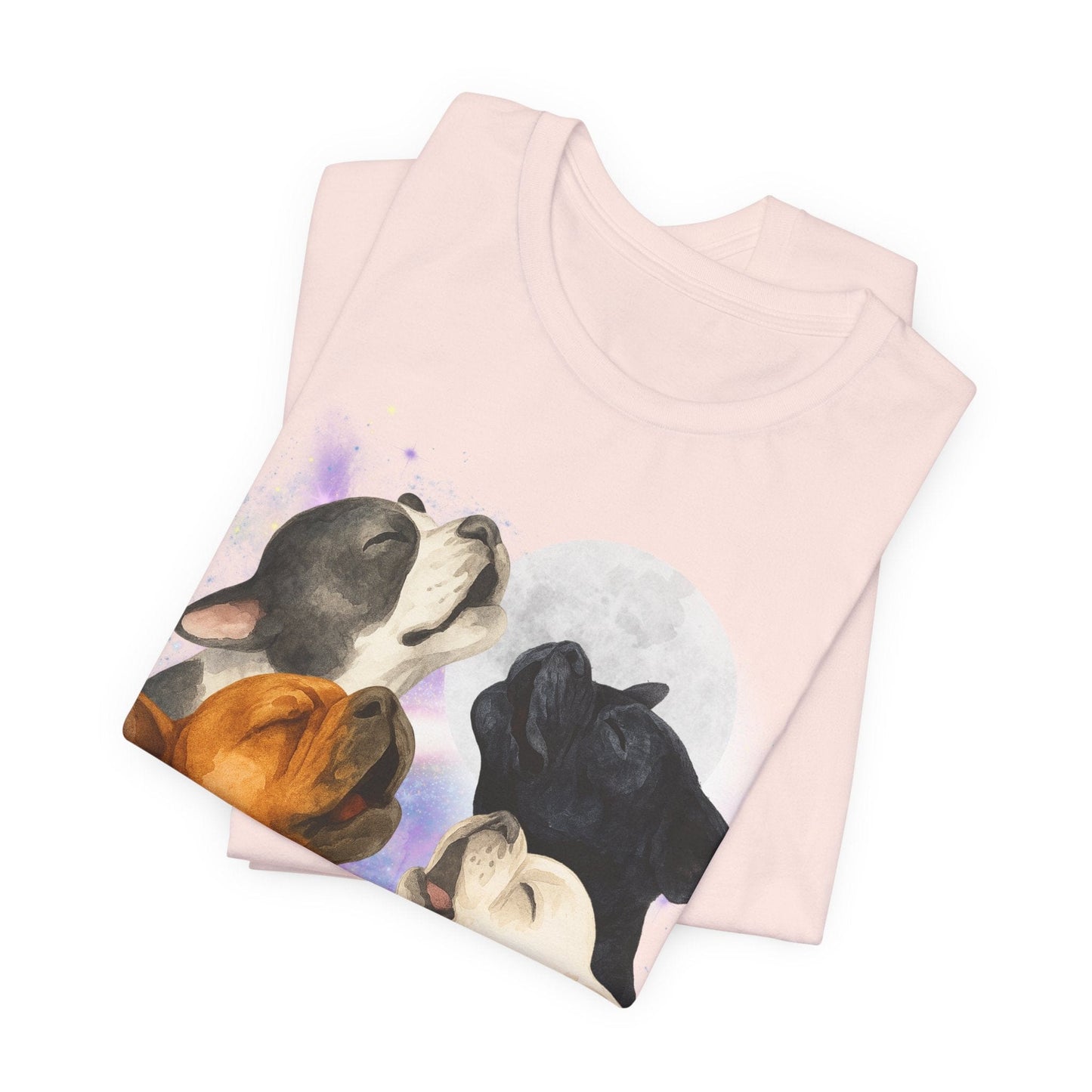 French Bulldog Howling TShirt
