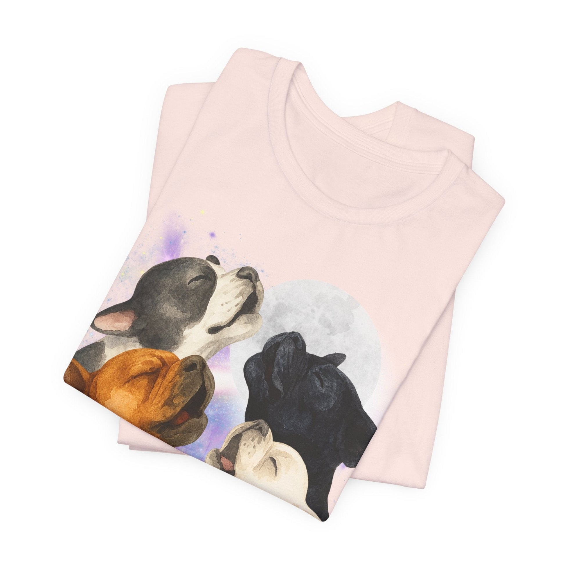 French Bulldog Howling TShirt