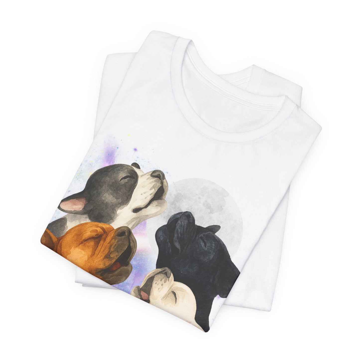 French Bulldog Howling TShirt