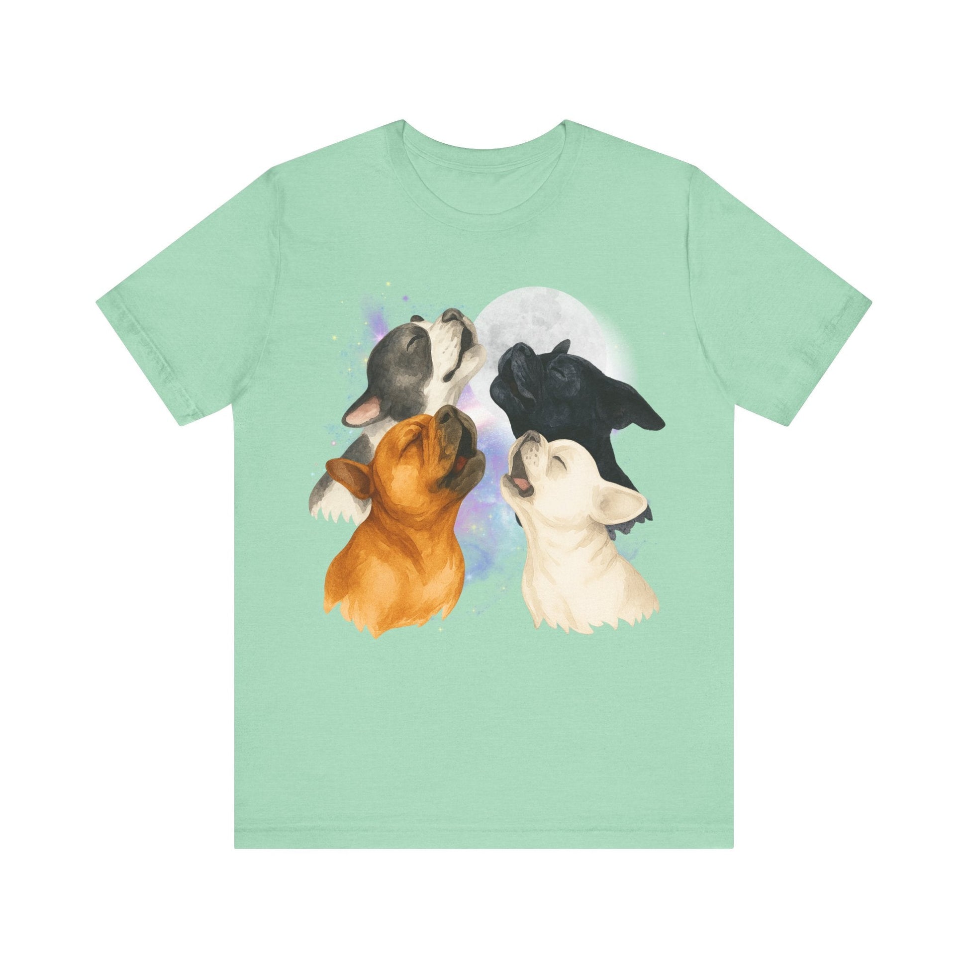 French Bulldog Howling TShirt