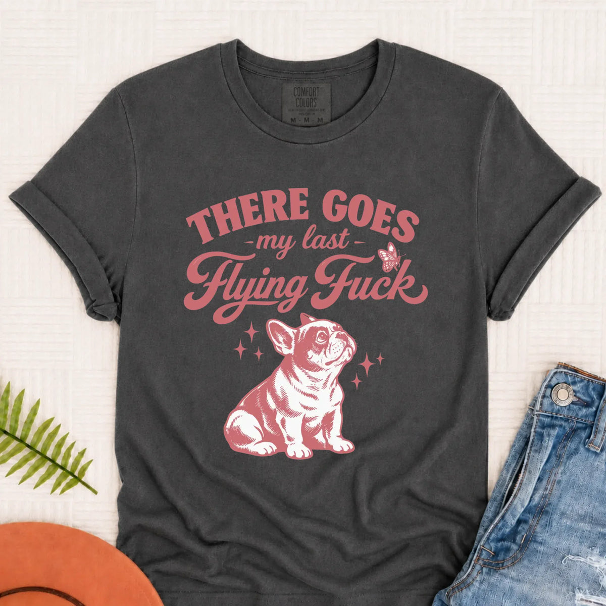 French Bulldog Last Flying Snark Unisex TShirt Pepper