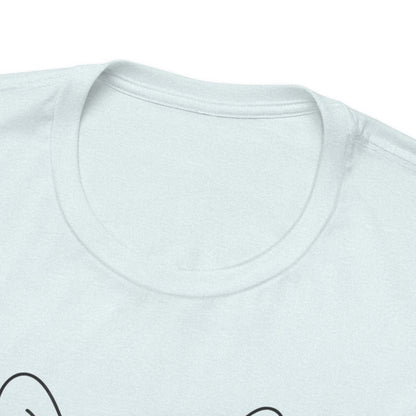Printify T-Shirt French Bulldog Name Single Line TShirt