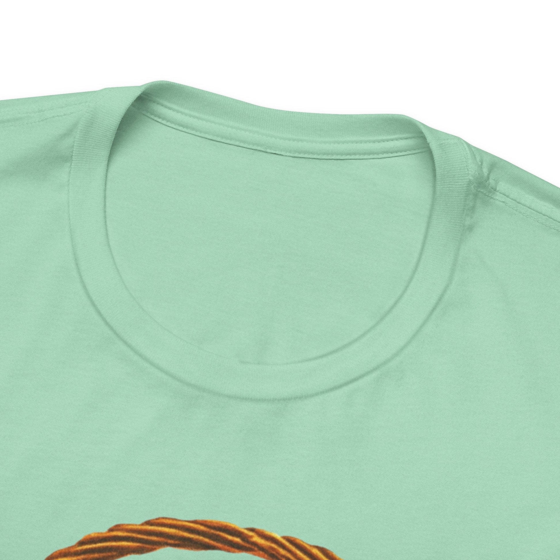 Printify T-Shirt French Bulldog Puppy Basket TShirt
