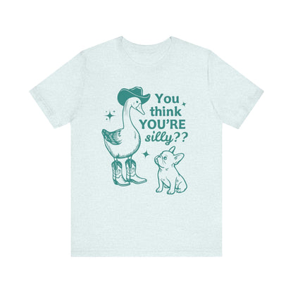 French Bulldog Silly Goose Tshirt