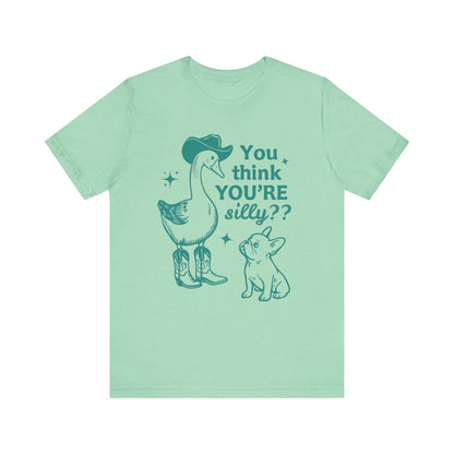French Bulldog Silly Goose Tshirt
