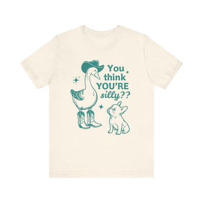 French Bulldog Silly Goose Tshirt