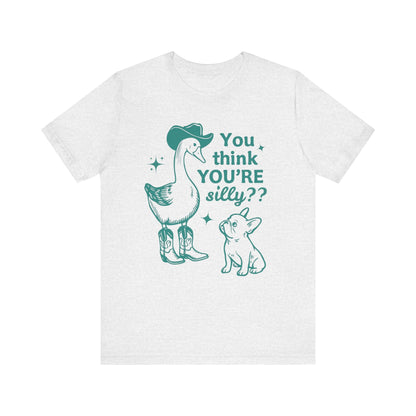 French Bulldog Silly Goose Tshirt